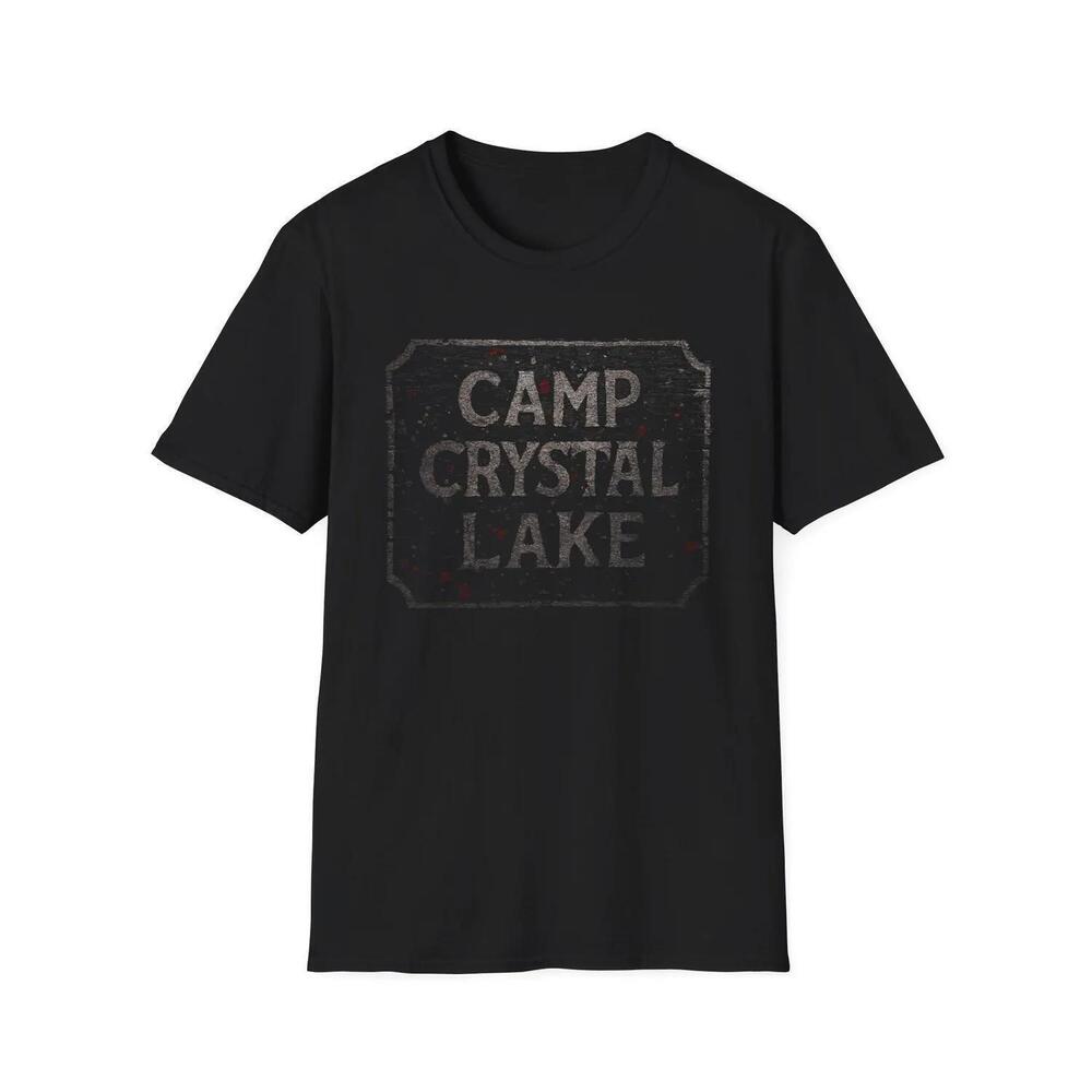 Camp Crystal Lake Friday The 13Th Movie Fan Unisex Softstyle T Shirt
